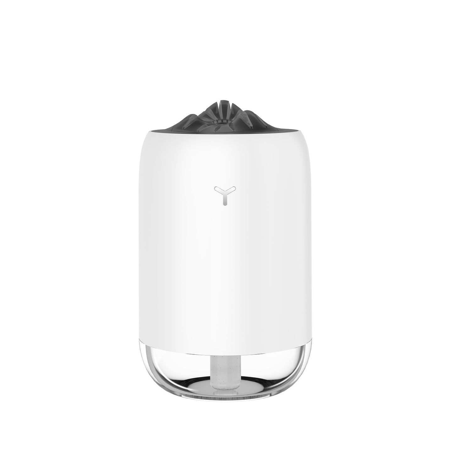Flame humidifier in blue