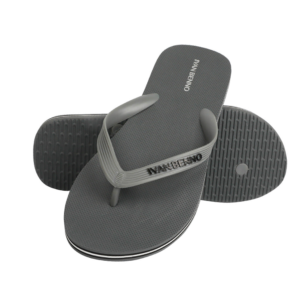 Men's anti-slip rubber beach shoes - Navy Blue