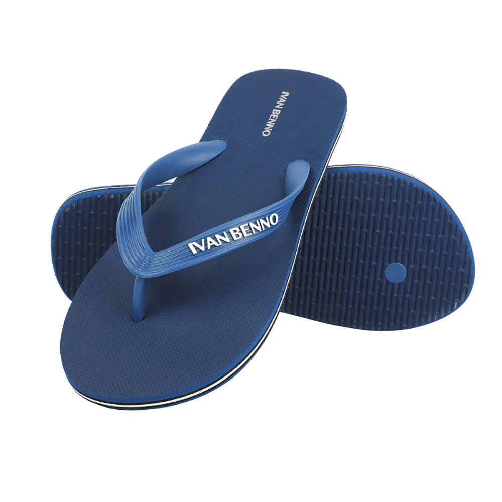 Men's anti-slip rubber beach shoes - Lake Blue