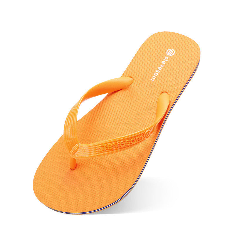 Non-slip beach flip-flops - sole detail