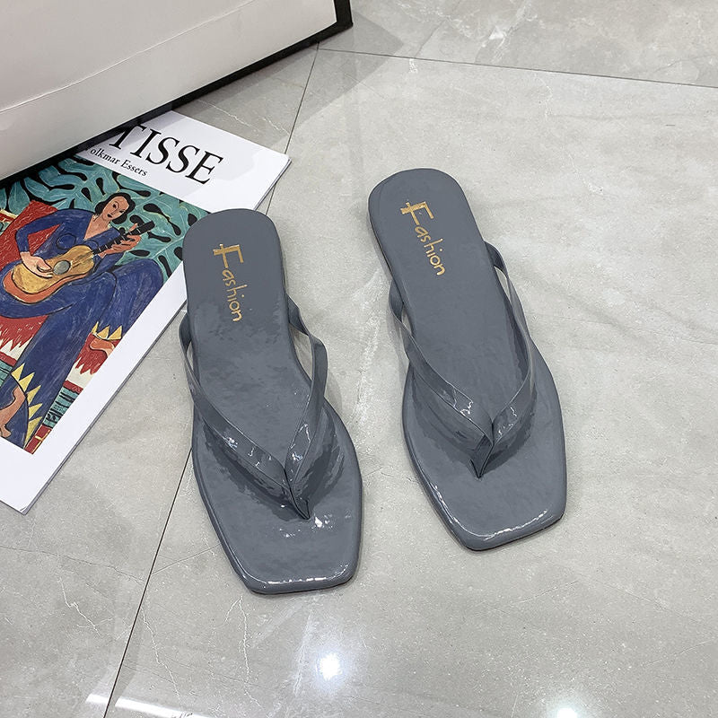 Women's All-Match Flat Flip Flops – Lightweight Non-Slip Slides - product photo 4 of 7