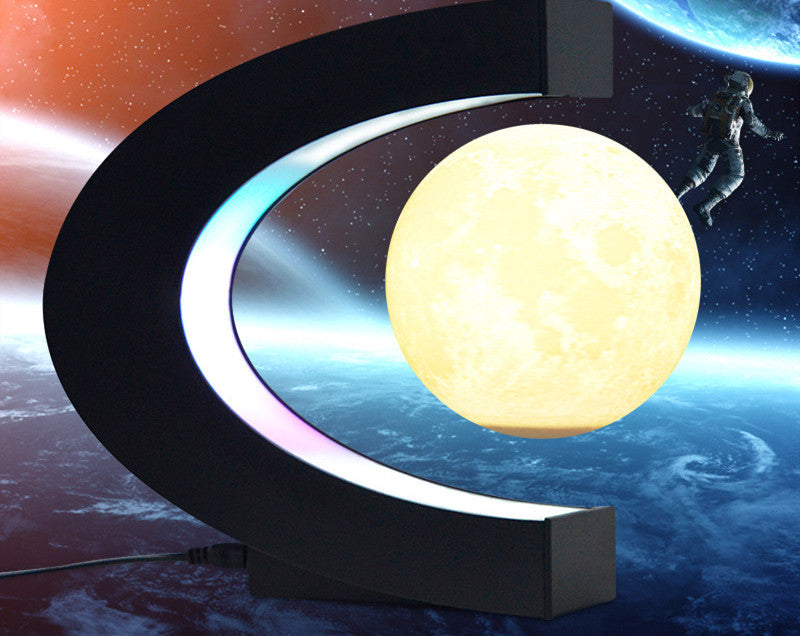 Magnetic Levitation Moon Night Light - photo 3