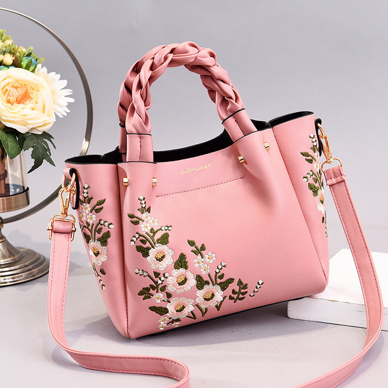 Women's PU Leather Tote Bag - Shoulder Bag - product photo 4 of 8