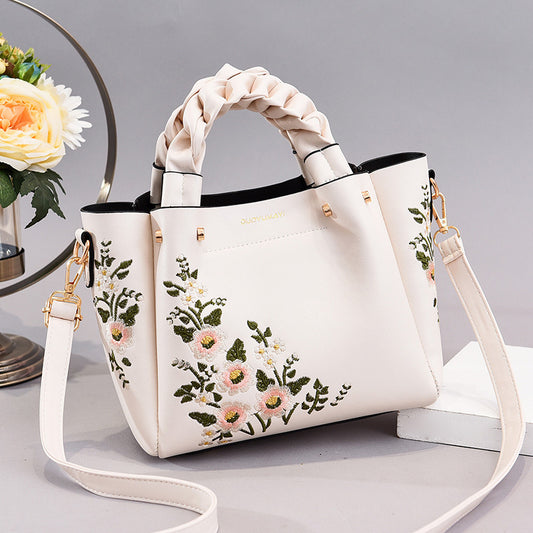 Women's PU Leather Tote Bag - Shoulder Bag - product photo 1 of 8