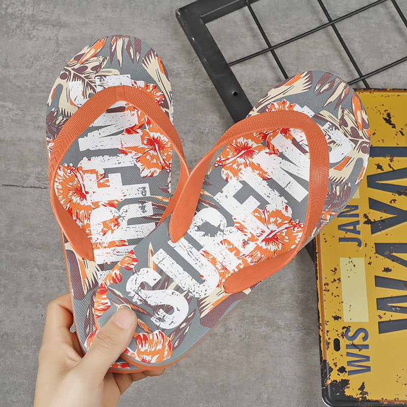 Men's Casual Beach Flip Flops – Open Toe Slip-On Sandals - product photo 5 of 5