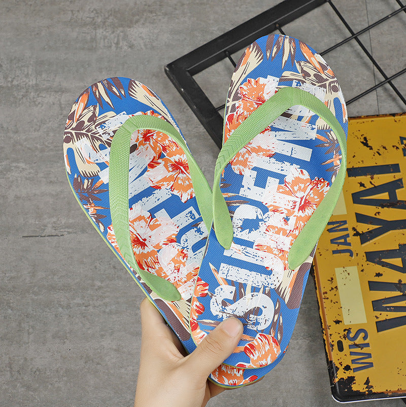 Men's Casual Beach Flip Flops – Open Toe Slip-On Sandals - product photo 4 of 5