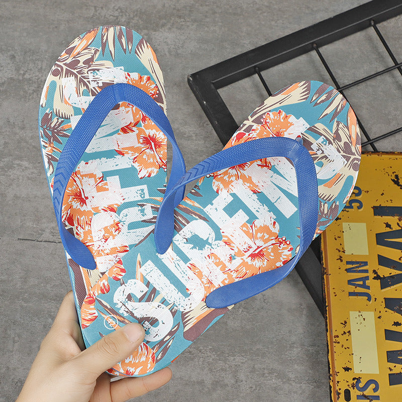 Men's Casual Beach Flip Flops – Open Toe Slip-On Sandals - product photo 1 of 5