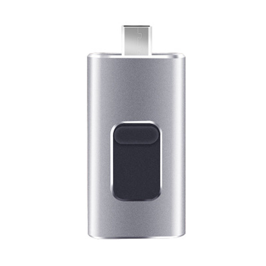 USB flash drive keychain attachment