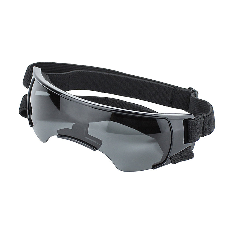Dog goggles, strap adjustment detail