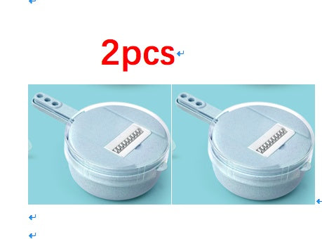 8-in-1 Mandoline Slicer – Vegetable Slicer, Potato Peeler & Grater with Strainer - product photo 9 of 13