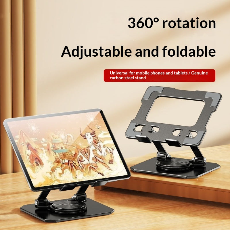 foldable height-adjustable tablet stand, extended view