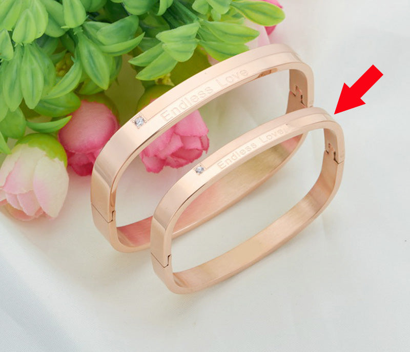 Titanium steel bracelet packaging