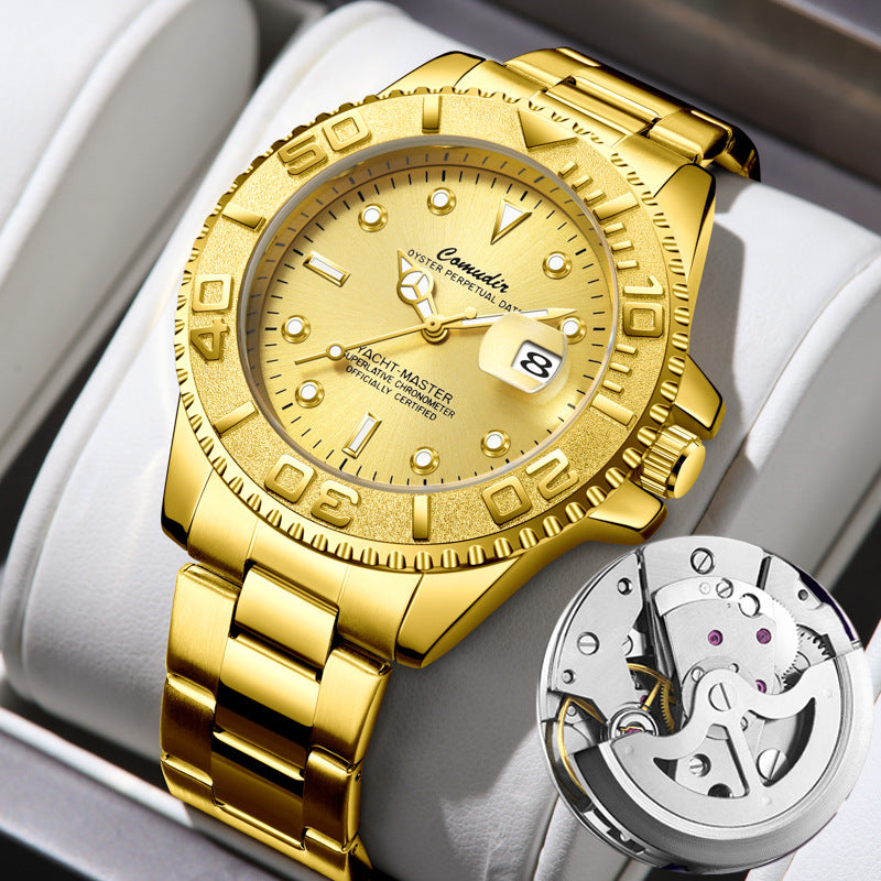 Men's diver-style automatic-look watch - main view