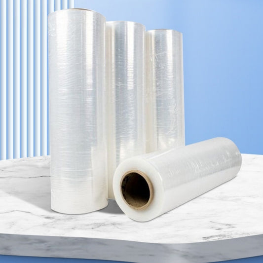 PE stretch self-adhesive cling film, roll view