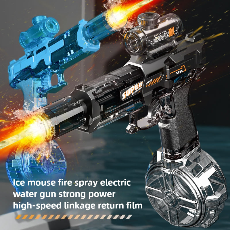 LED Light-Up Electric Water Gun – Automatic Spray Water Blaster for Kids - product photo 4 of 5