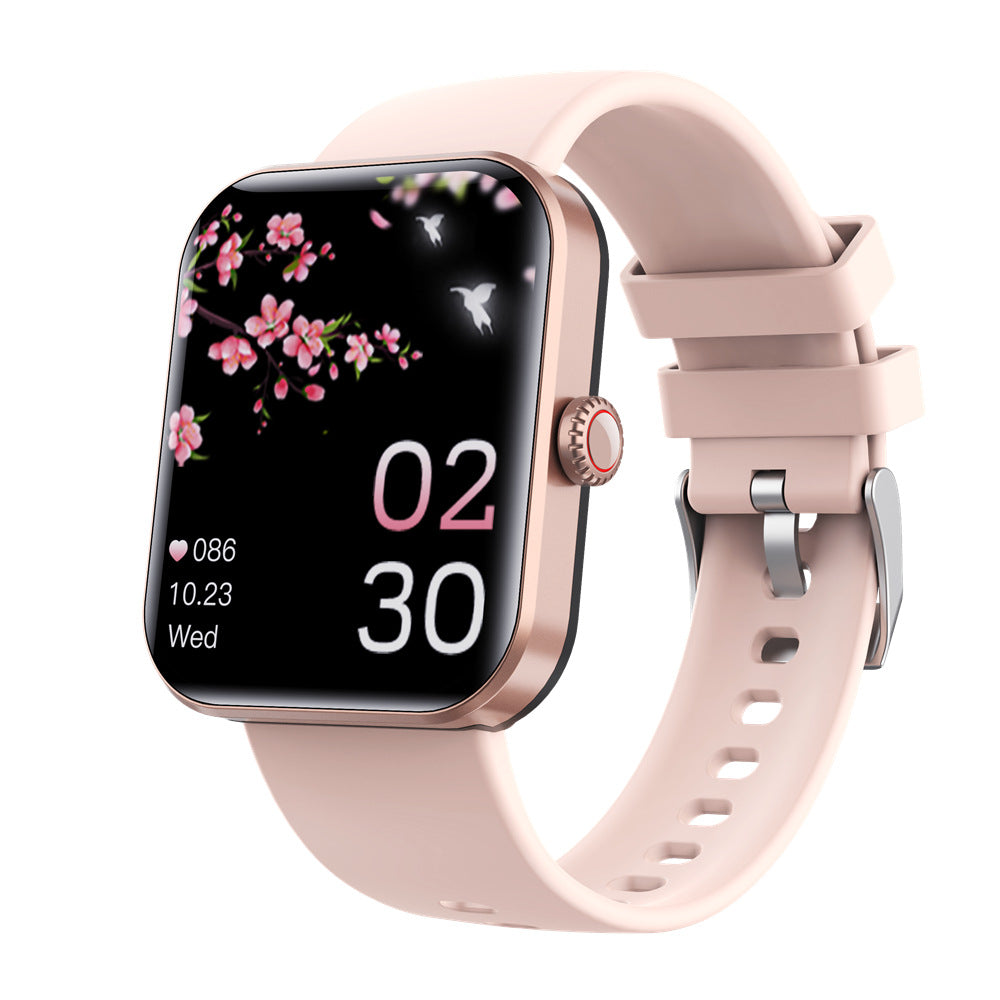 F57L smartwatch shown from side profile