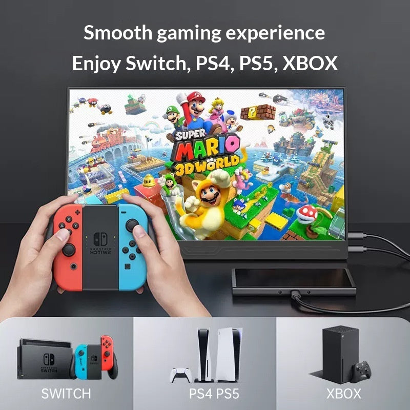 15.6-Inch 1080P Portable Gaming Monitor - product photo 4 of 5