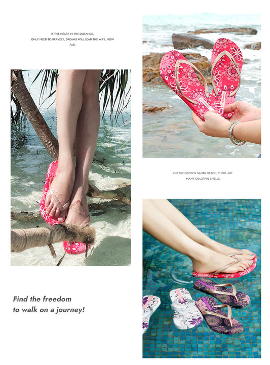 Women's non-slip flip-flop sandal - product photo 2