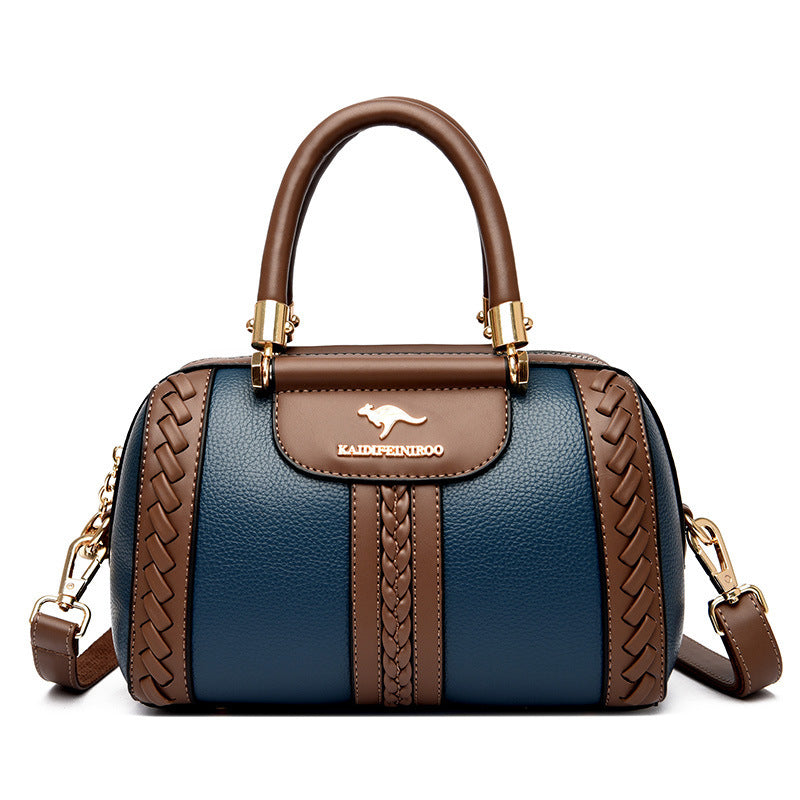 Women's one-shoulder color-block crossbody bag - photo 6 of 12