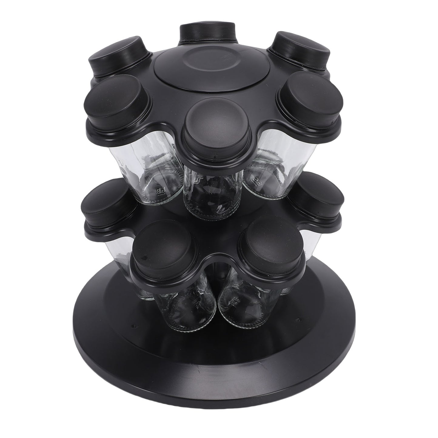 360 degree rotating countertop spice rack