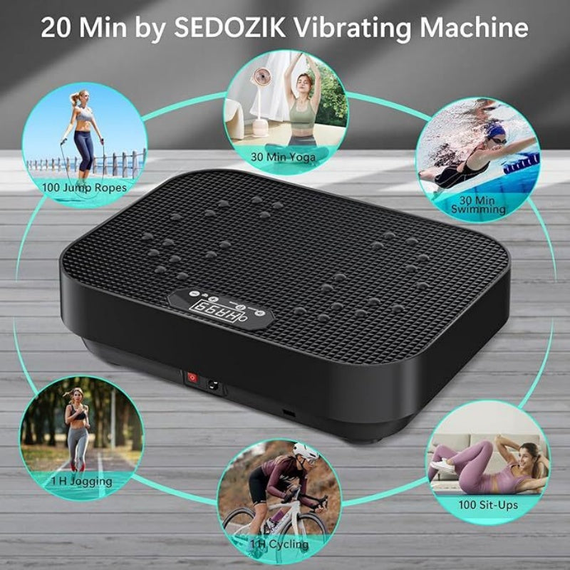 Vibration plate wireless remote control