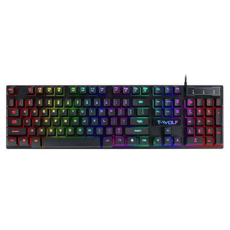 Gaming USB Luminous Wired Keyboard with Floating Keycap Design - product photo 3 of 5