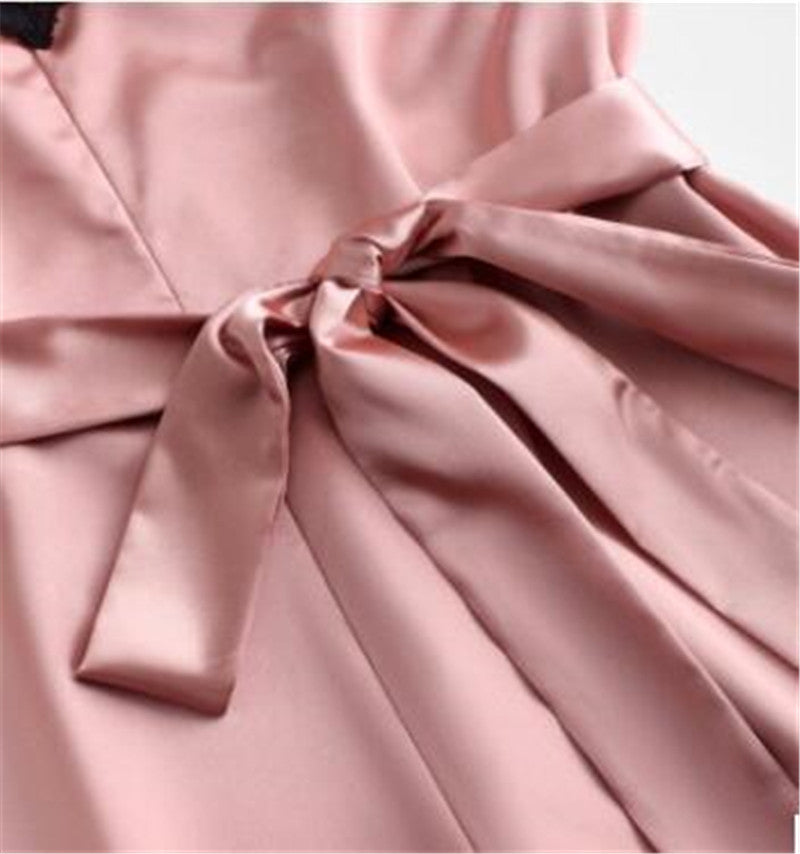Women's Satin Pajama Set – 2-Piece Loungewear - product photo 4 of 5