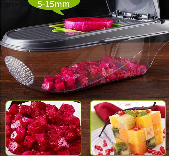 Vegetable cutter blade set detail