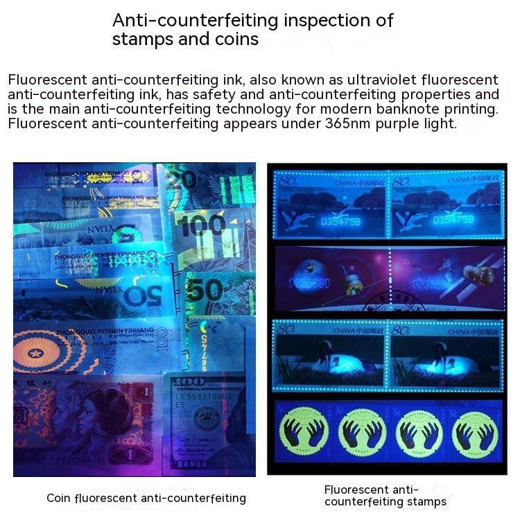 UV Fluorescent Banknote Verification Lamp - photo 4
