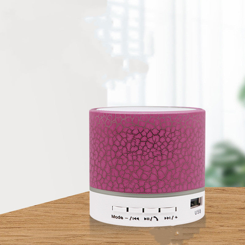 Mini portable Bluetooth speaker with LED lighting – product photo 16