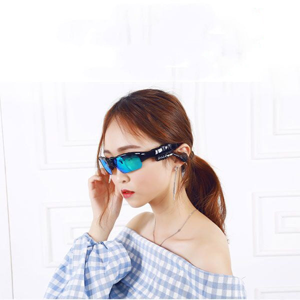 Outdoor Bluetooth 5.0 Smart Sunglasses with Wireless Headphones & Microphone - product photo 11 of 13