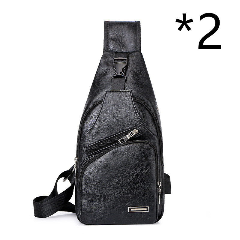 Chest bag interior compartments