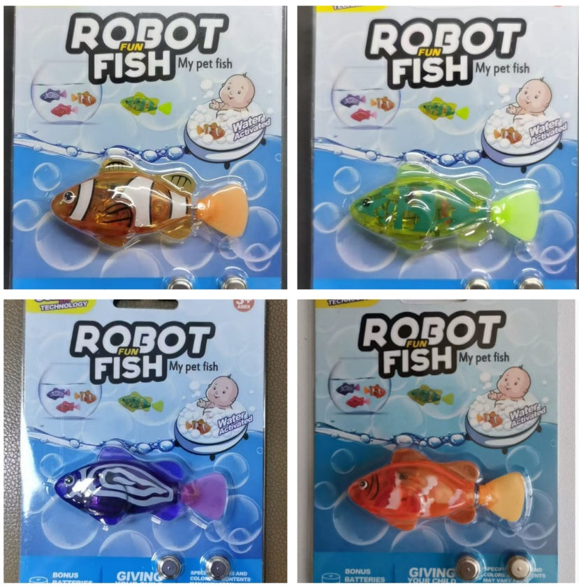 Light-Activated Swimming Fish Bath Toy for Kids – photo 4 of 15