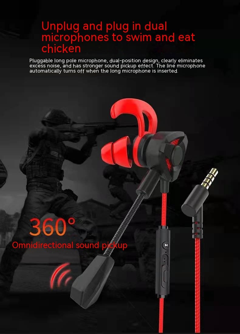 Close-up of earphone microphone and 3.5mm plug