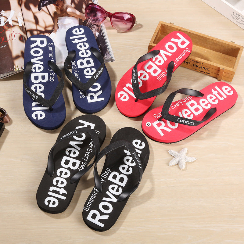 Boys' Summer Beach Flip Flops – Anti-Slip Soft Leather Sandals - product photo 1 of 6
