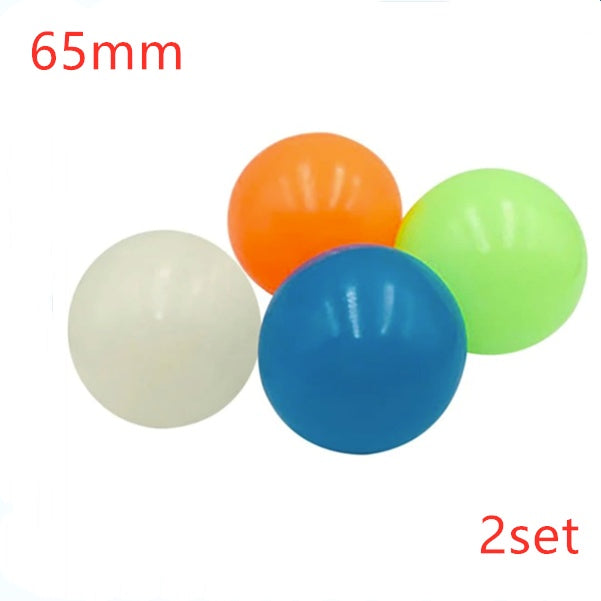 Sticky squash ball glow four colors variant