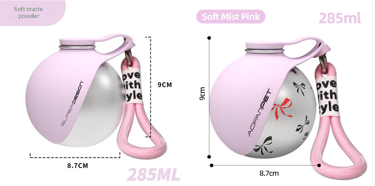 pet water bottle waste bag dispenser detail