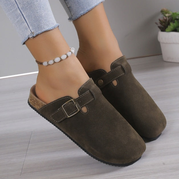 Roman sandals casual half-slipper trendy loafers - photo 4 of 9