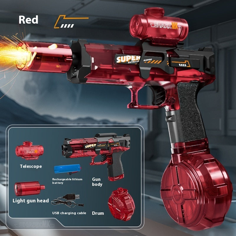 Electric water gun - close-up detail