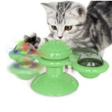 Cat Rotating Windmill Toy – Suction Scratching & Teeth-Grinding Toy – photo 12 of 18