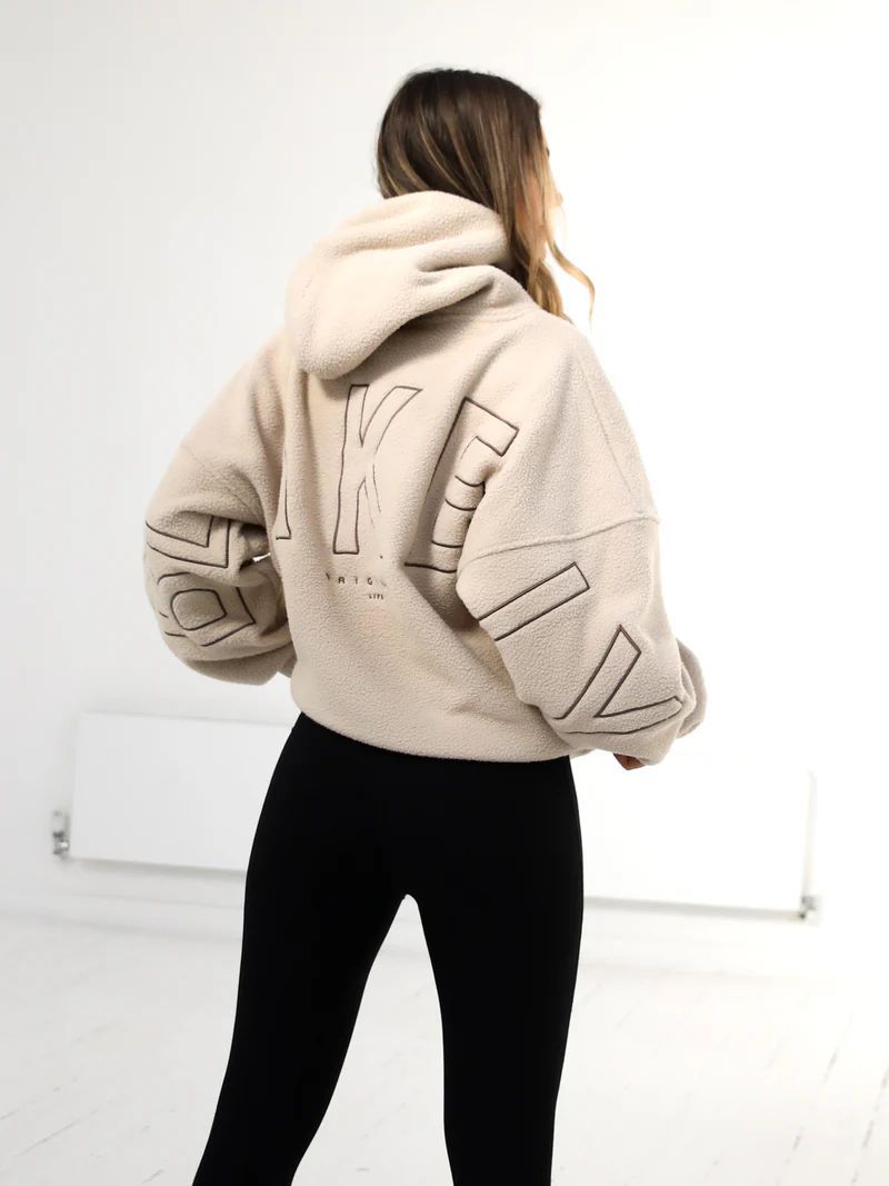 Wool blend coat - apricot color