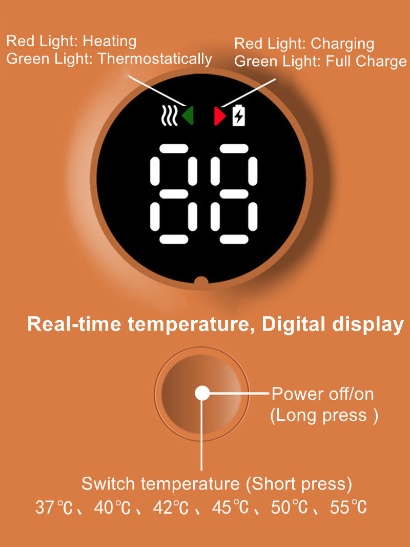 Baby bottle warmer - digital display model