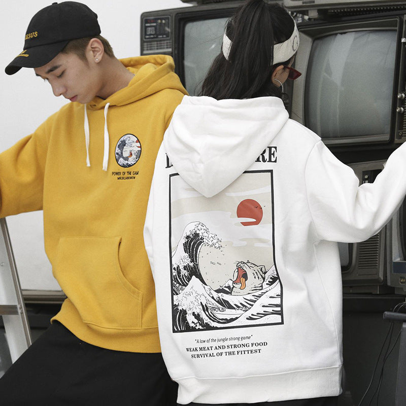 Casual hooded sweater