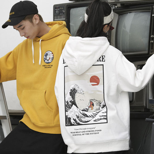 Casual hooded sweater