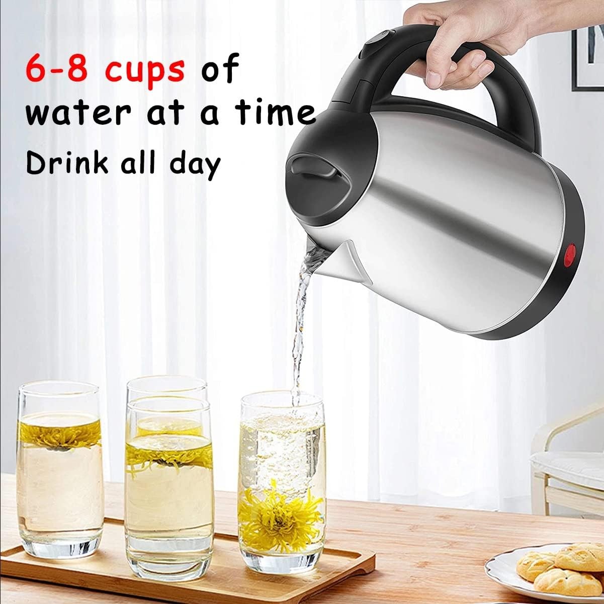 electric kettle base and power indicator