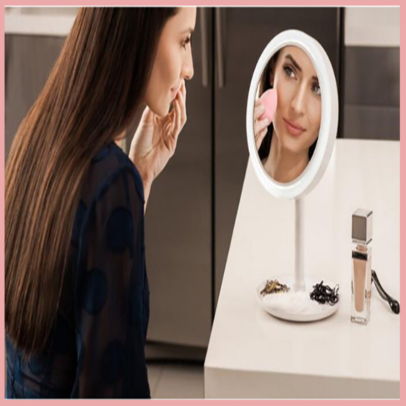 LED makeup mirror size dimensions