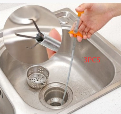 Sewer Dredger Spring Pipe Dredging Tool – Drain Clog Remover & Hair Cleaner - product photo 25 of 26