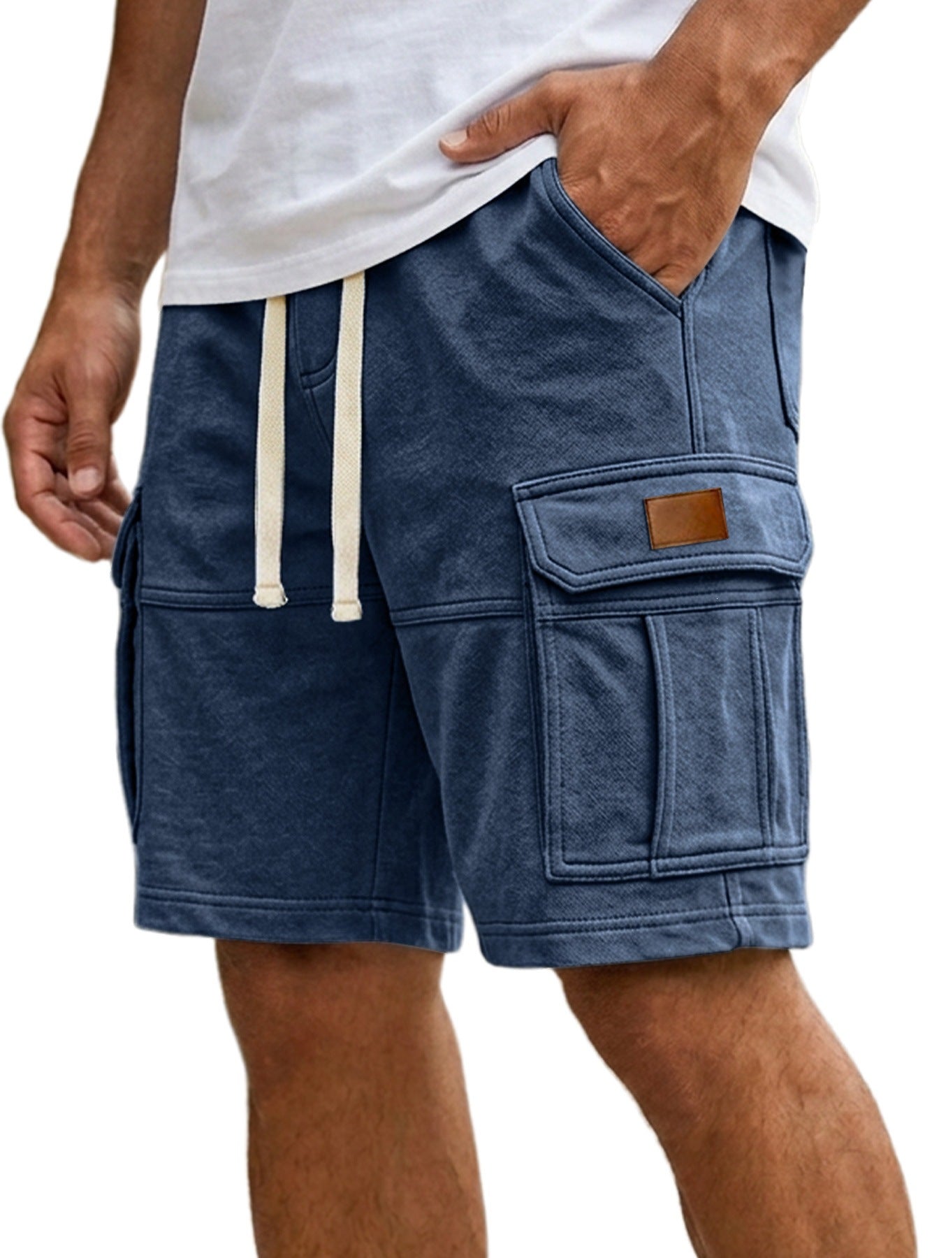 Men's cargo shorts - side view