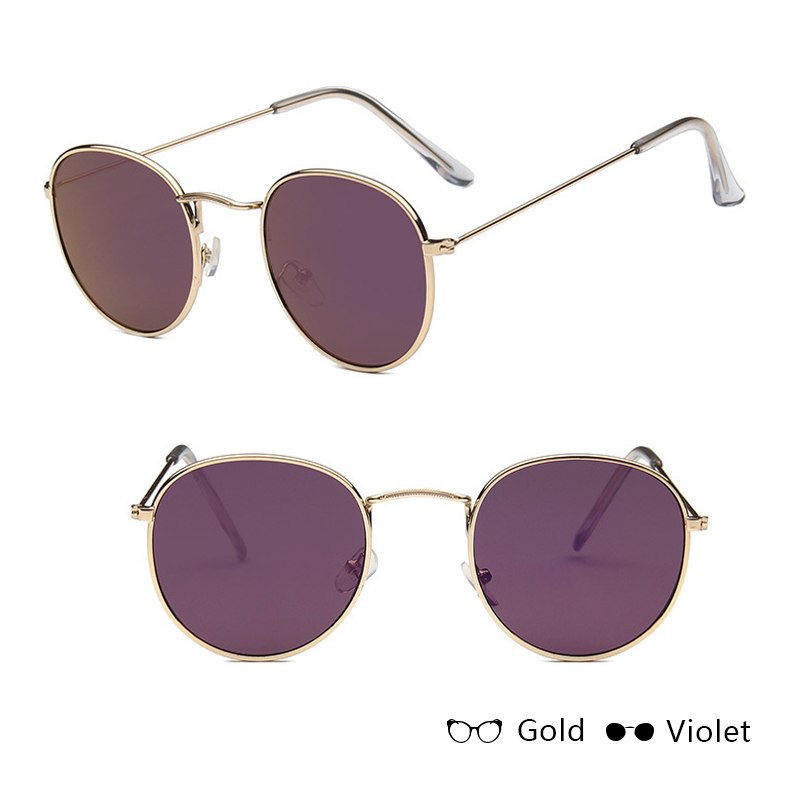 Women's Retro Sunglasses – Vintage-Inspired Metal Frame – photo 5 of 20