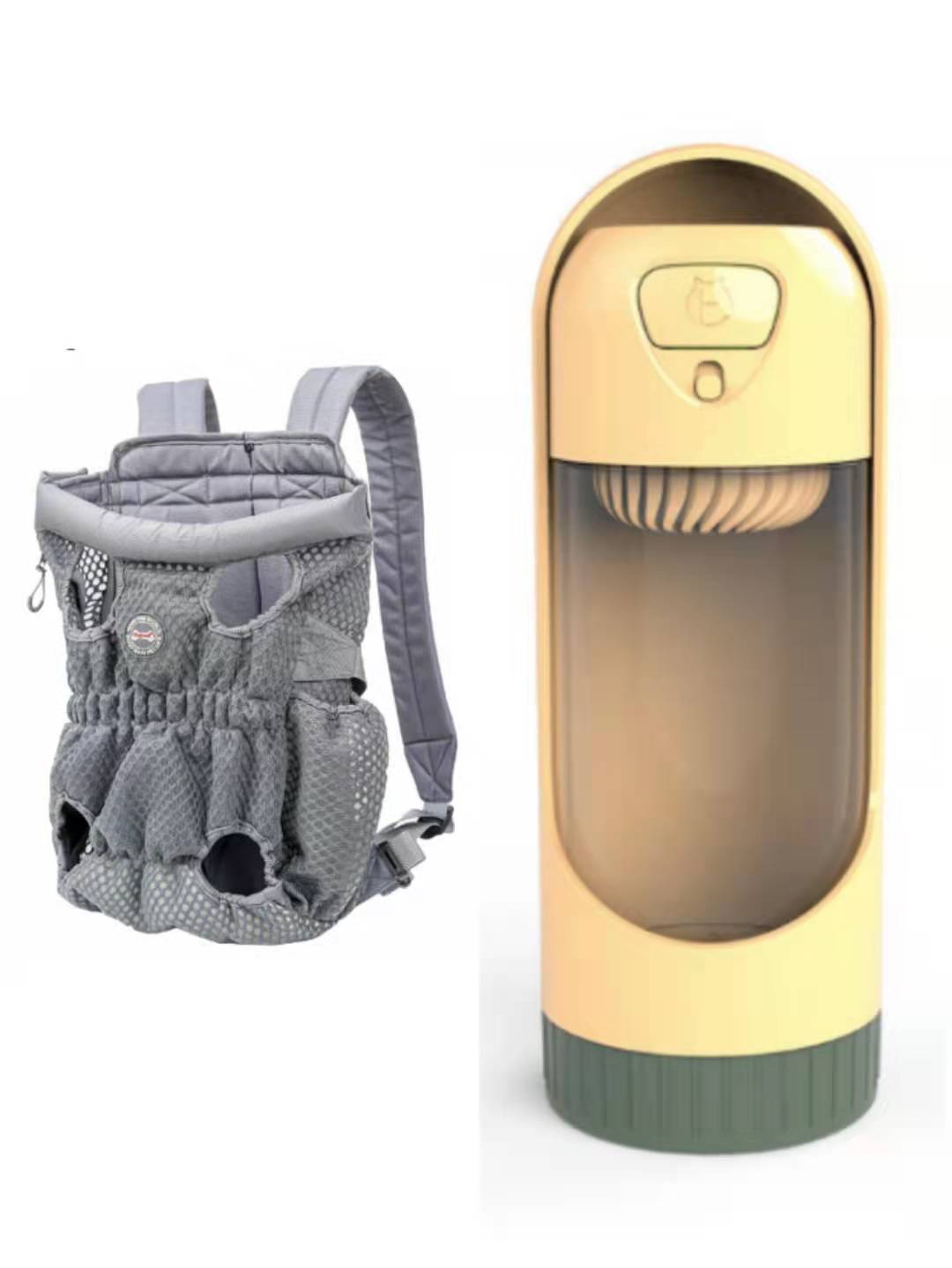 Pet carrier backpack mesh ventilation detail